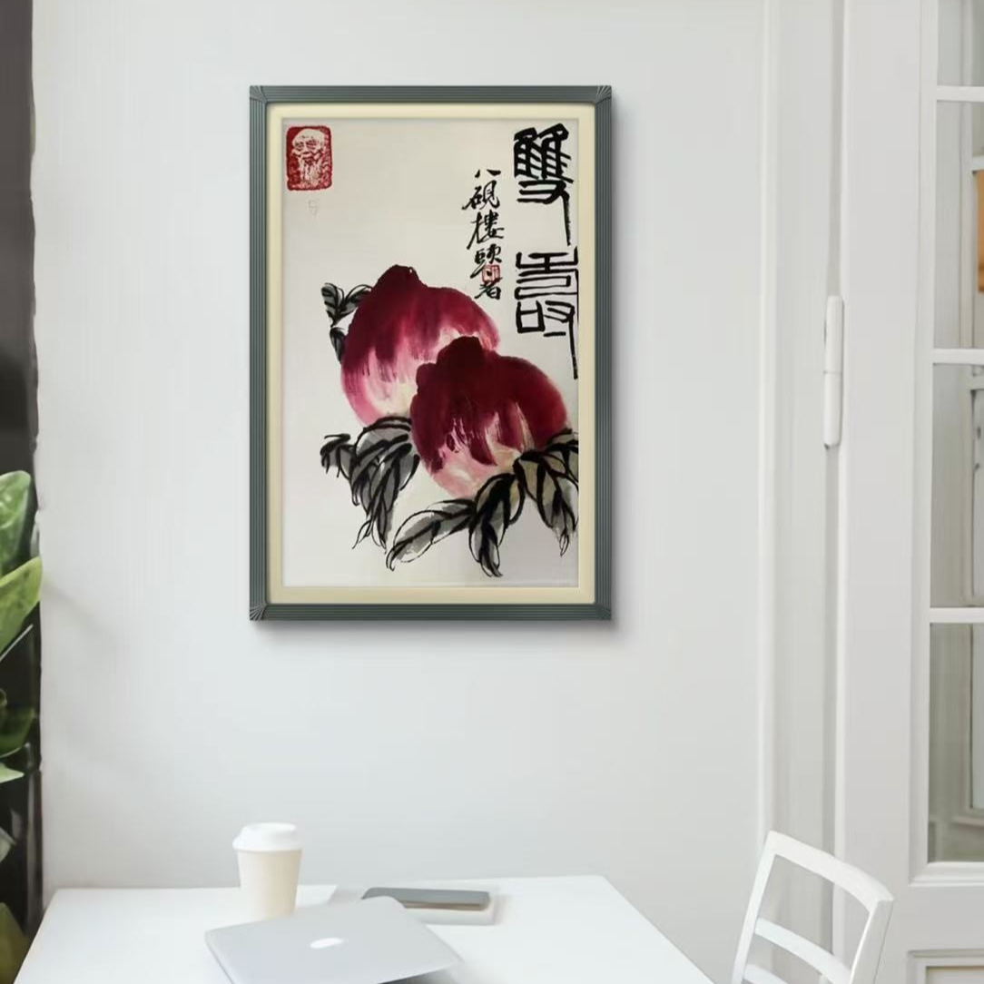 橱窗展示/藏雅文化/白石版画(复刻）不带框