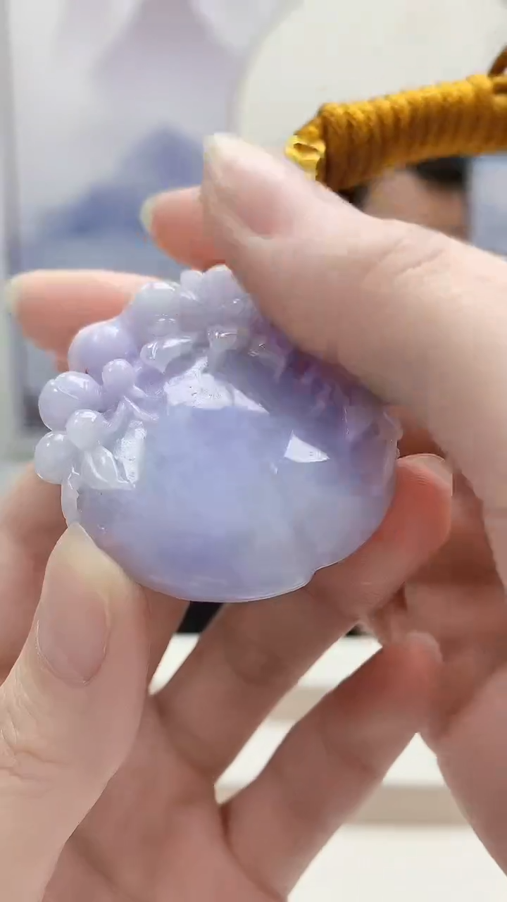 未镶嵌定制翡翠4957ry-毛货挂件33