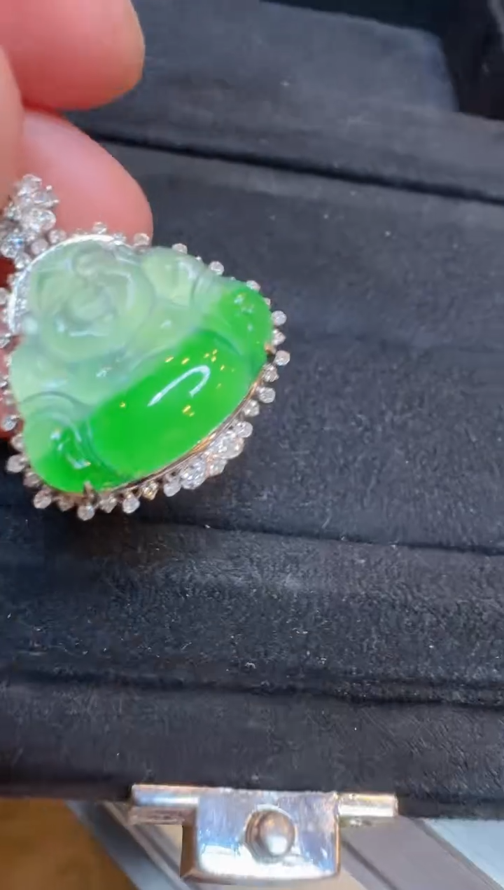 【闪购商品】翡翠颈饰18K金镶嵌多样性团购发一件