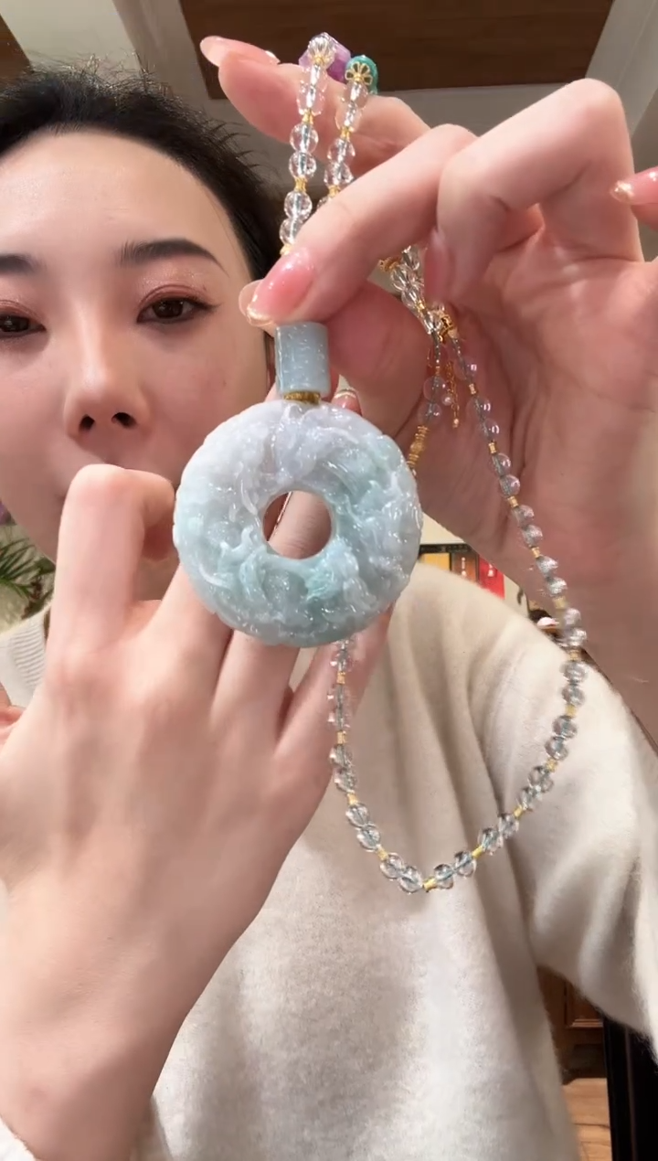 【闪购商品】翡翠颈饰未镶嵌国风