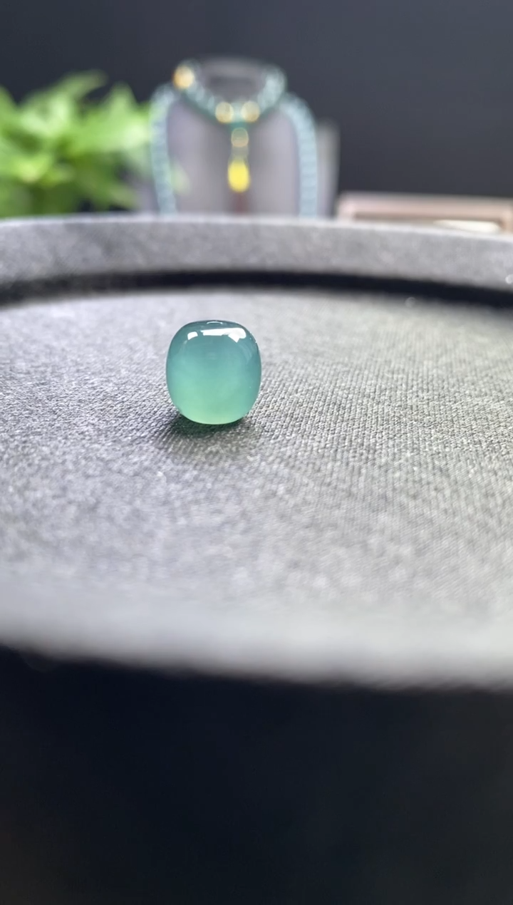 未镶嵌手链翡翠悟*空散珠卡9+mm左右老型珠