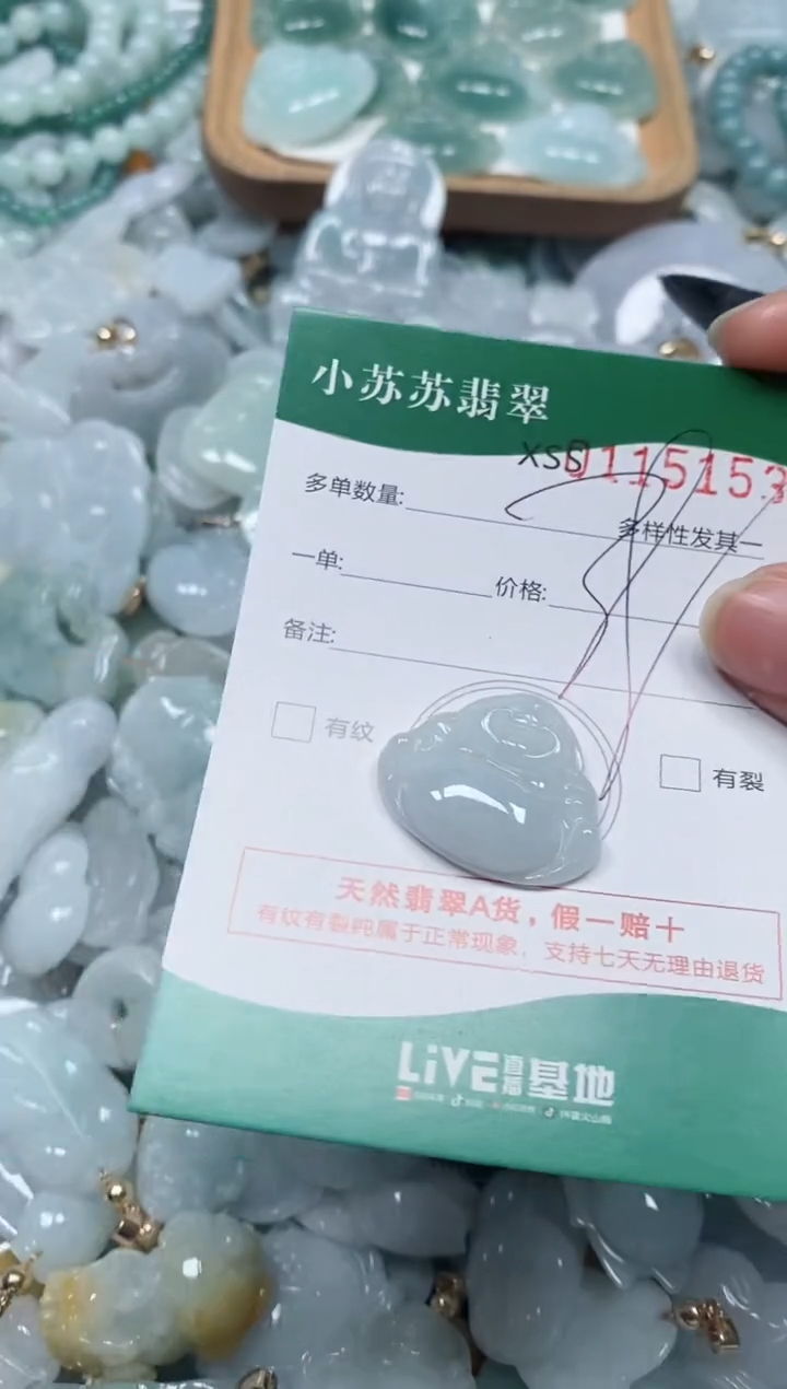 【闪购商品】翡翠颈饰未镶嵌闪购商品0115153