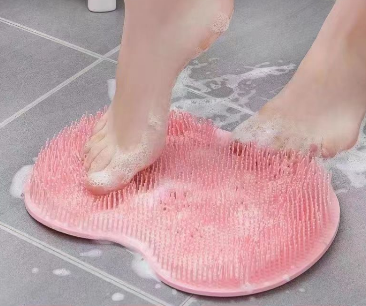 搓脚洗脚垫硅胶按摩脚垫浴室搓澡防滑垫洗澡搓背去死皮淋浴房地垫