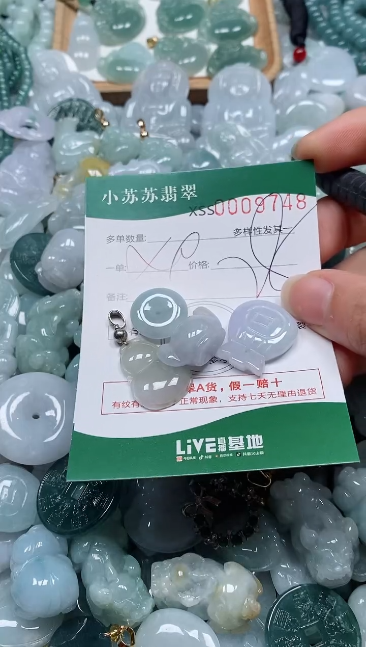 【闪购商品】翡翠颈饰未镶嵌闪购商品0009748