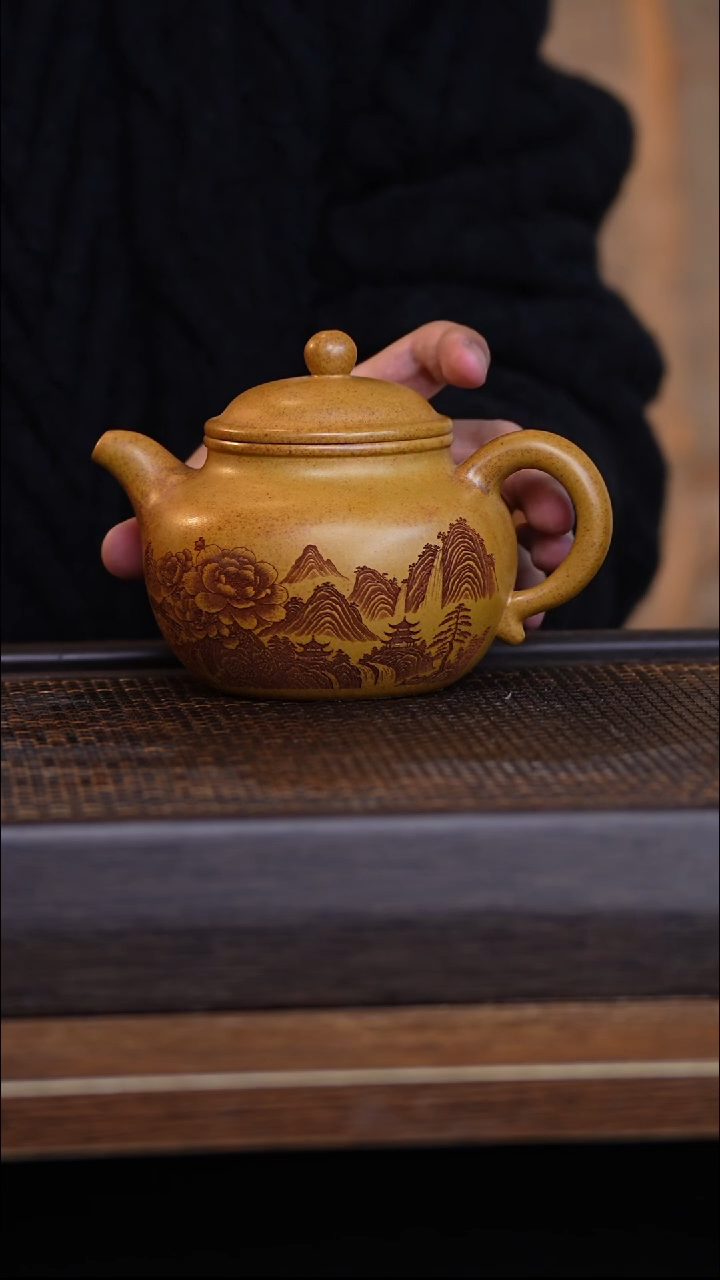 茶壶紫砂宜兴手工原矿紫砂壶001