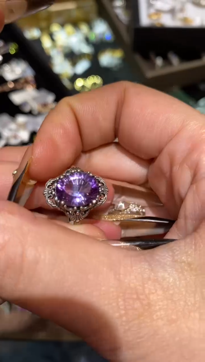 琉璃铜合金楚楚珠宝中古甄选不退换1