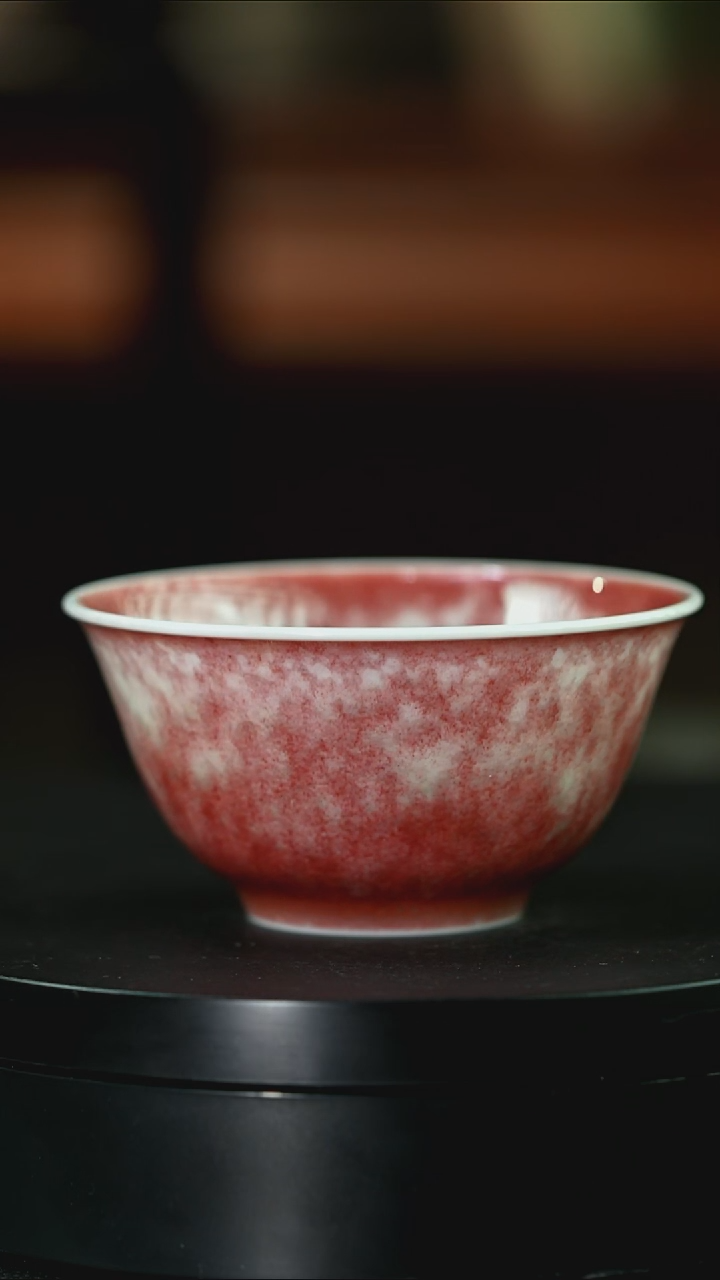 杯睡**足庐陵昱西两字篆款小立阳杯