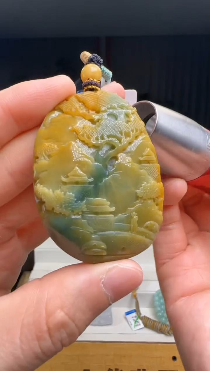 【闪购商品】翡翠吊坠(不含链)未镶嵌DY@@60B7J13879