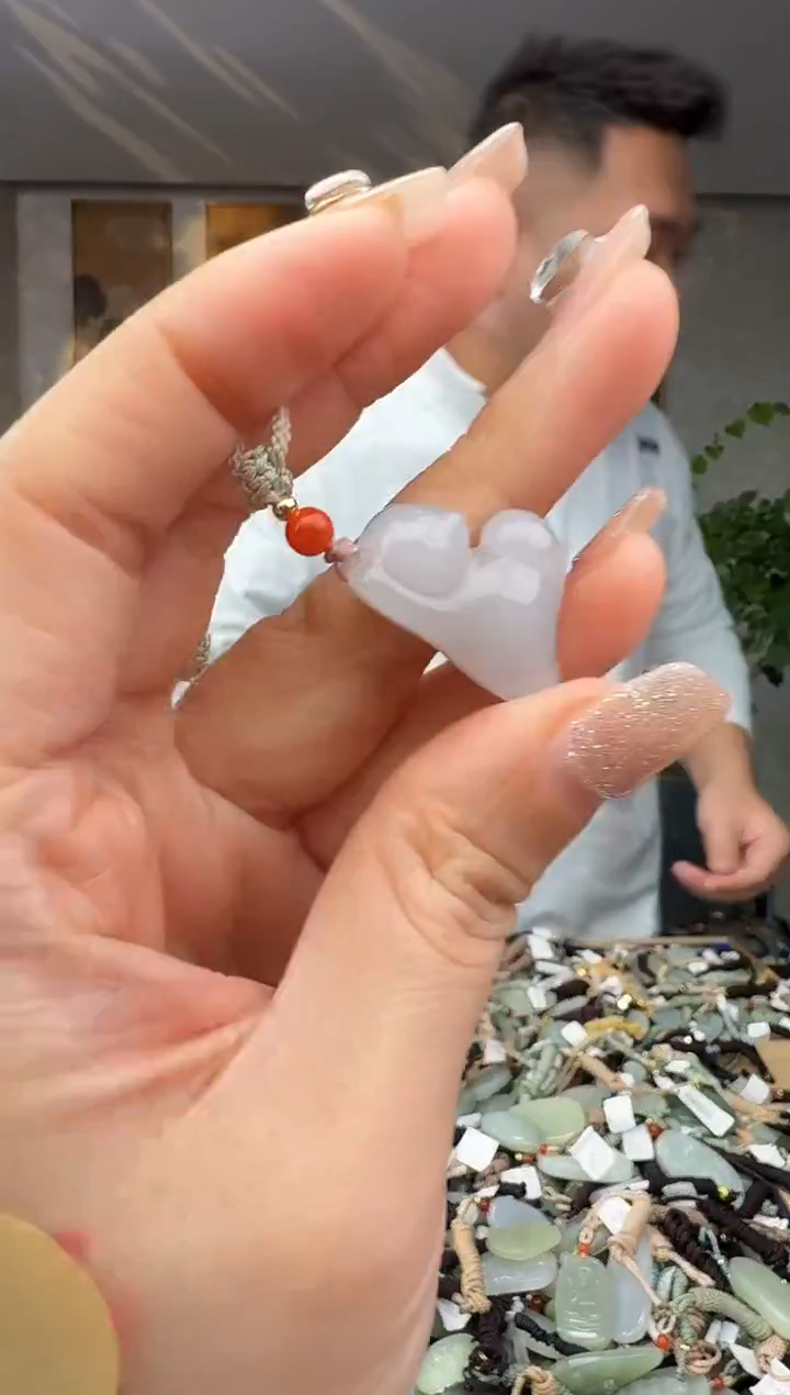 颈饰未镶嵌和田玉拍一发一多样性发货