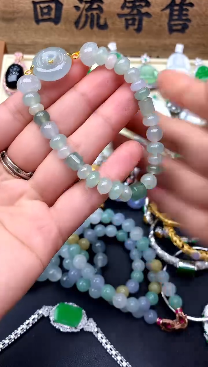 【闪购商品】翡翠手串未镶嵌253-中国好珍宝