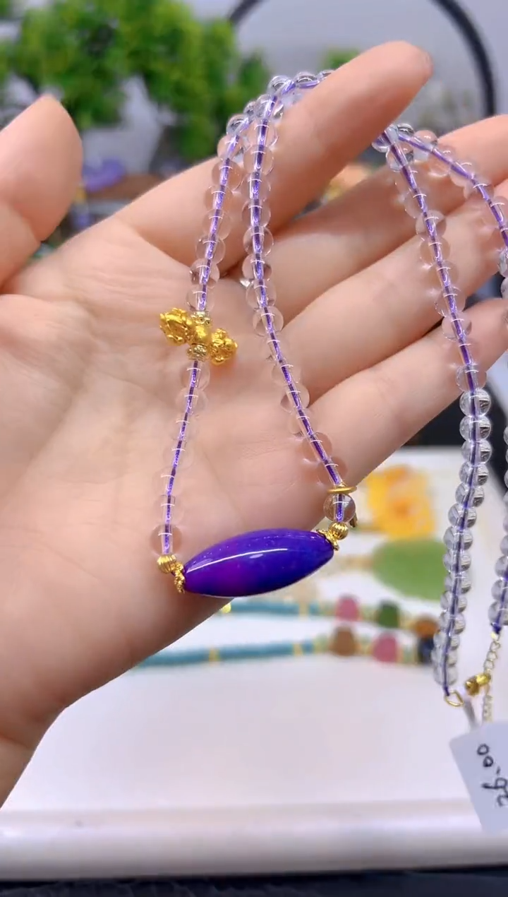 未镶嵌苏纪石（舒俱来）颈饰X668