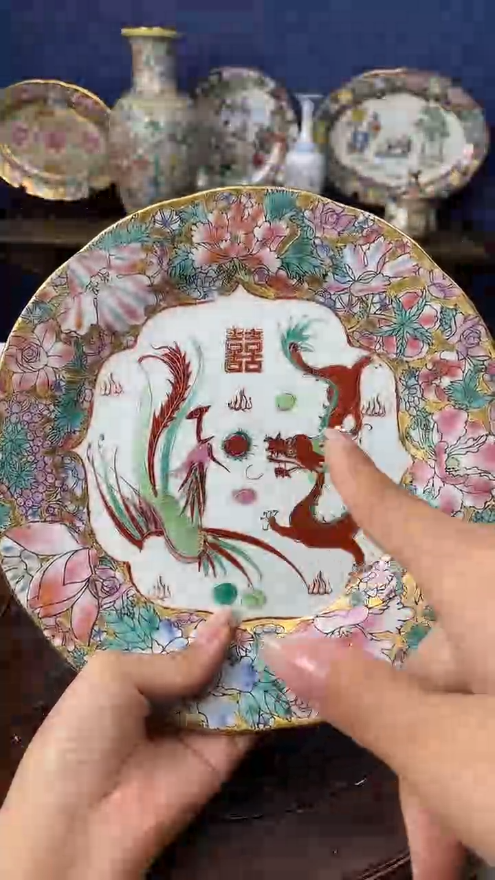 其他微瑕景德镇窑厂瓷摆件单件