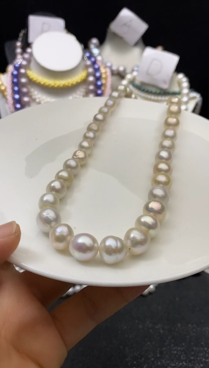 淡水珍珠未镶嵌颈饰多人