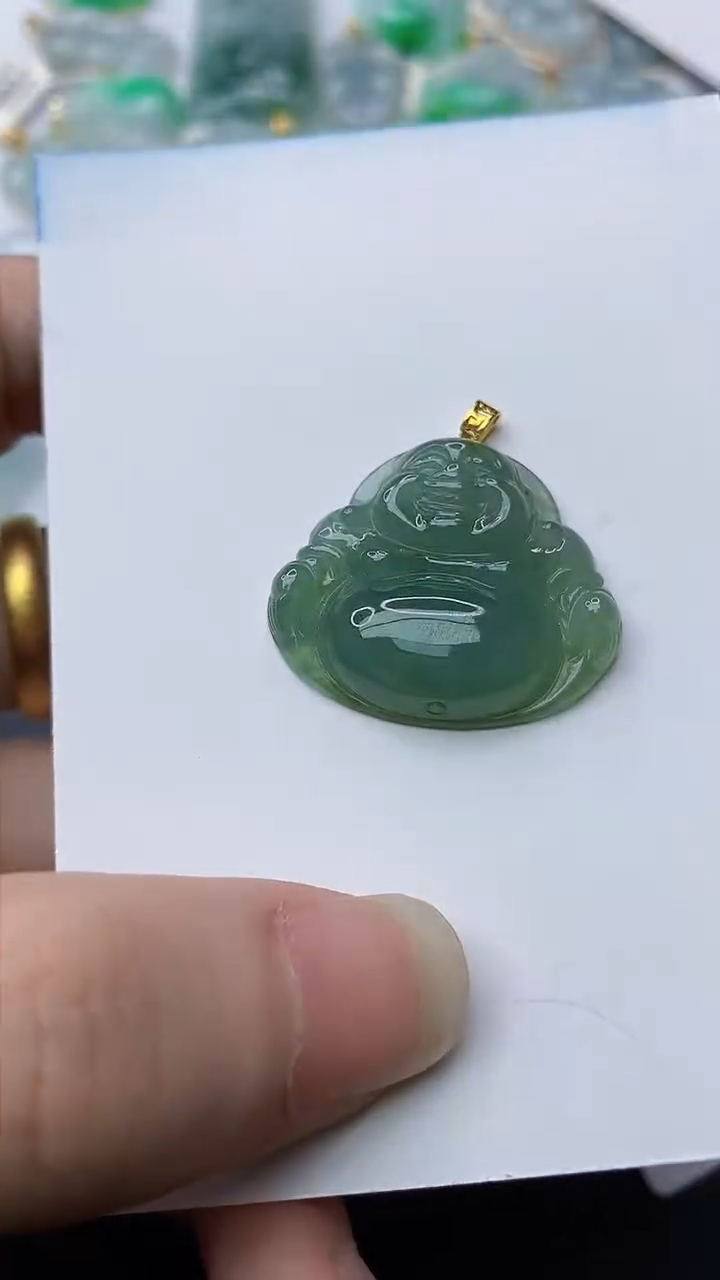 【闪购商品】翡翠颈饰18K金镶嵌28..........