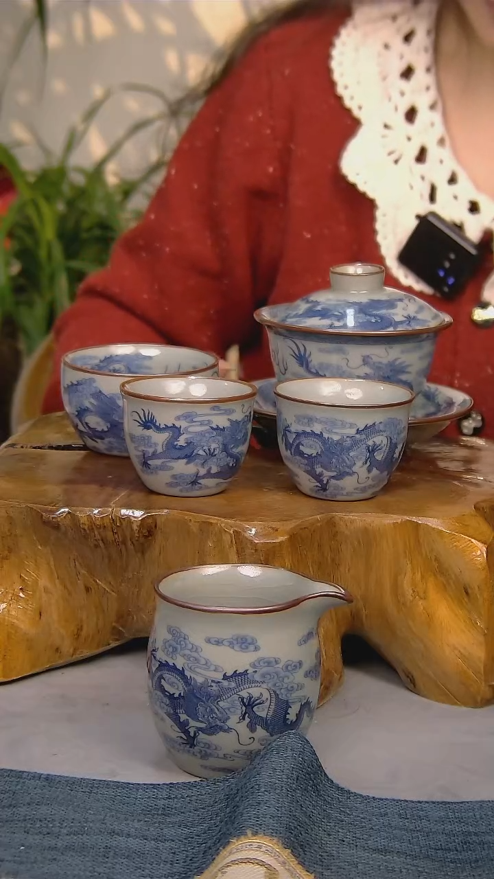 【闪购商品】简装家用款5件套 陶瓷家用茶具系列