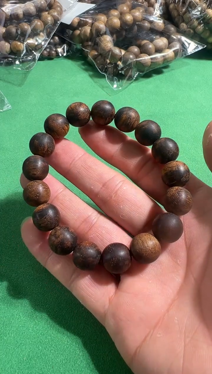 【闪购商品】沉香手串103号1.2沉水红油多样性发一