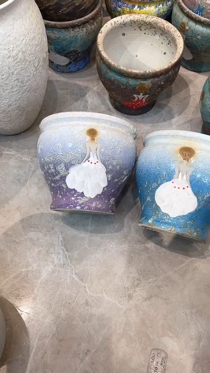 【闪购商品】摆件17-359口17高14 二个