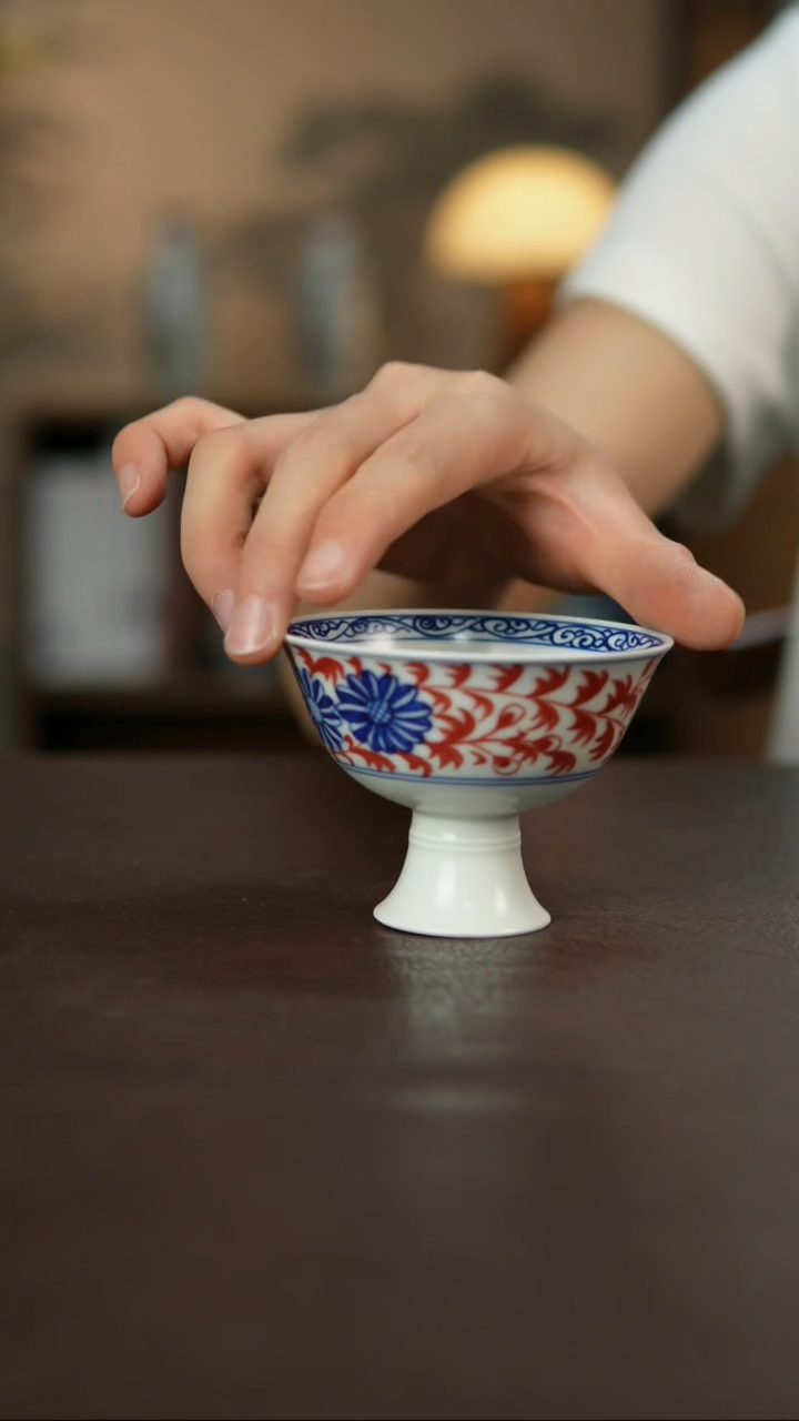 景德镇陶瓷杯碗柴烧多人10444