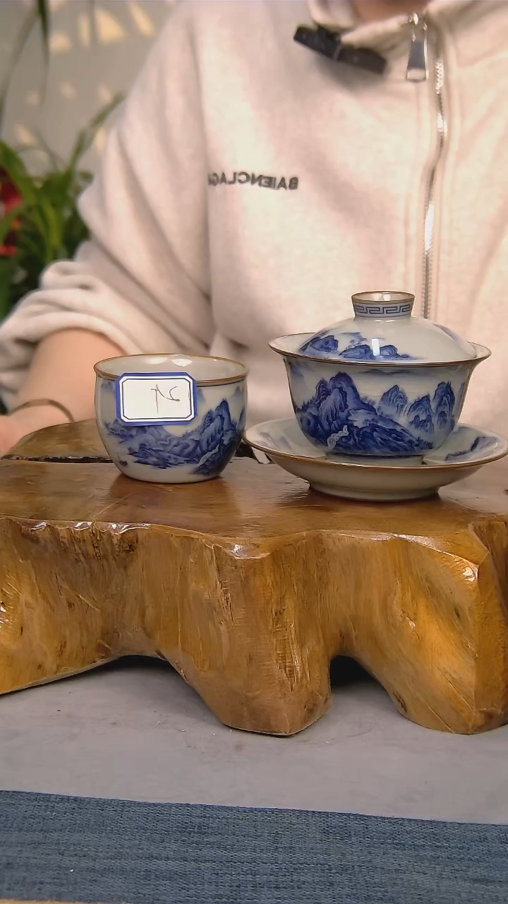 【闪购商品】简装家用款2件套 陶瓷家用茶具系列