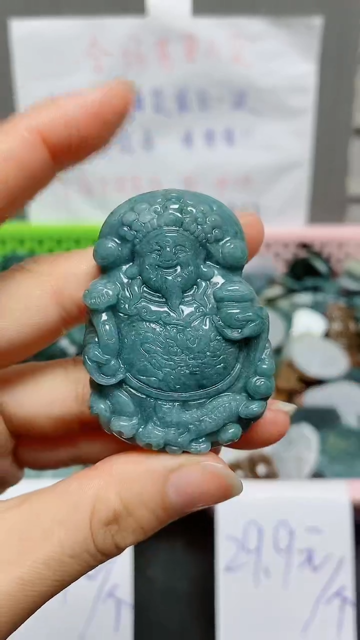 【闪购商品】翡翠颈饰未镶嵌天然翡翠A货