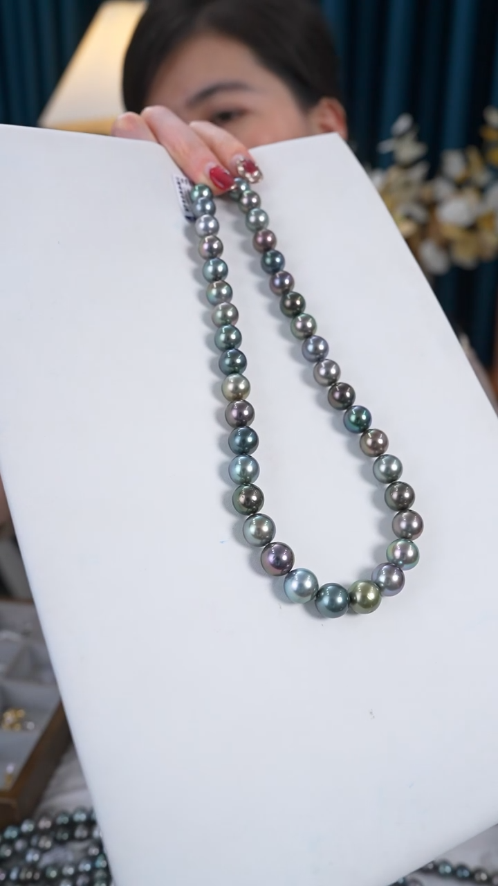 【闪购商品】海水珍珠颈饰未镶嵌10.6-12.2mm 大溪地项链