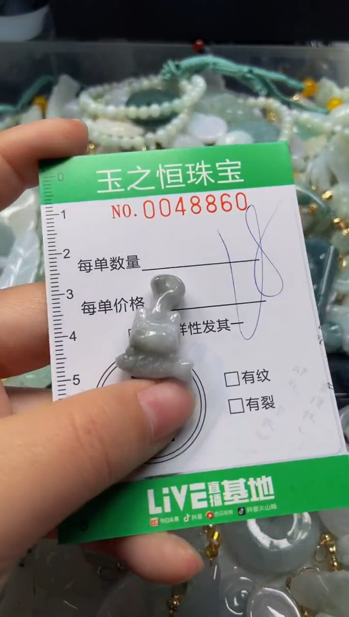 【闪购商品】翡翠颈饰未镶嵌闪购0048860