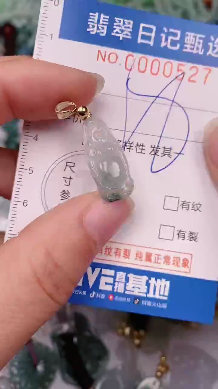 【闪购商品】翡翠颈饰未镶嵌00000527