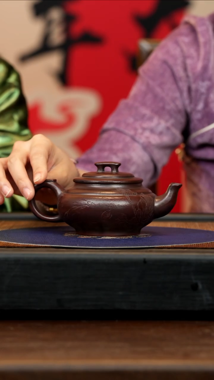 【闪购商品】紫砂茶壶RJT 赤铁泥 上新桥 260cc