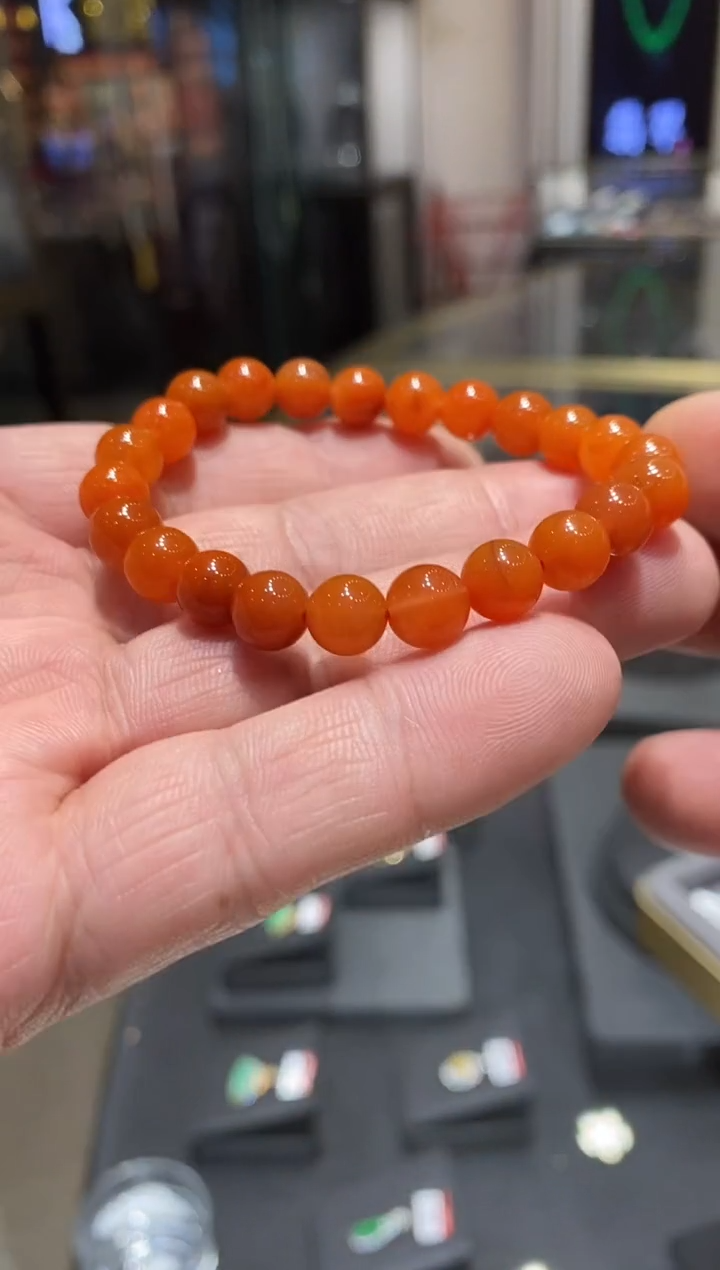 【闪购商品】南红玛瑙手链未镶嵌亏米福利8+