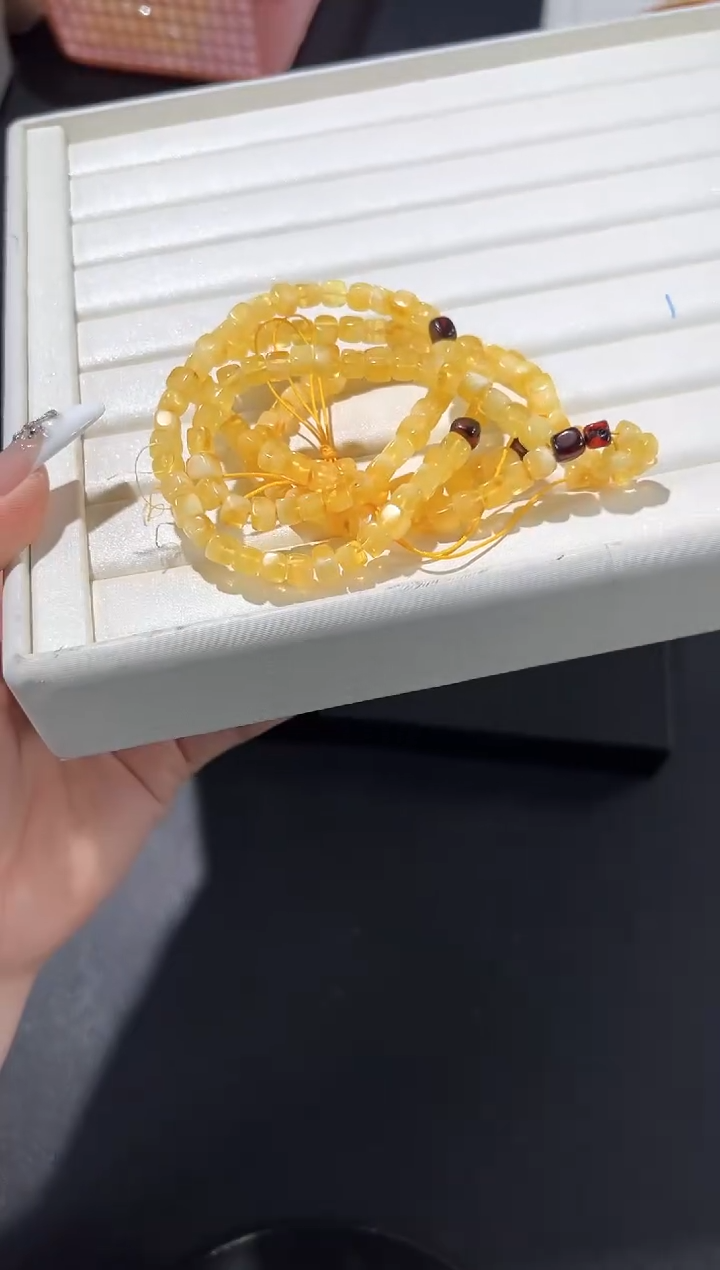 手链蜜蜡未镶嵌40b多样性发其一【1条】默认微瑕