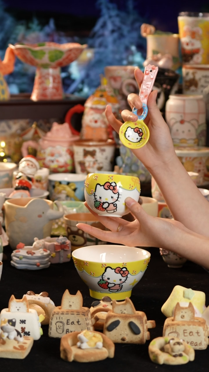 其他陶景德镇釉下彩手绘设计师款陶瓷