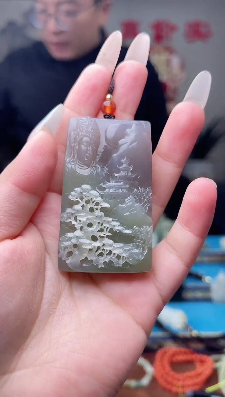 【闪购商品】和田玉挂件未镶嵌1