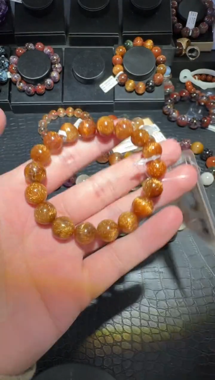 【闪购商品】水晶手链未镶嵌单圈发晶A11(多样性发其一）