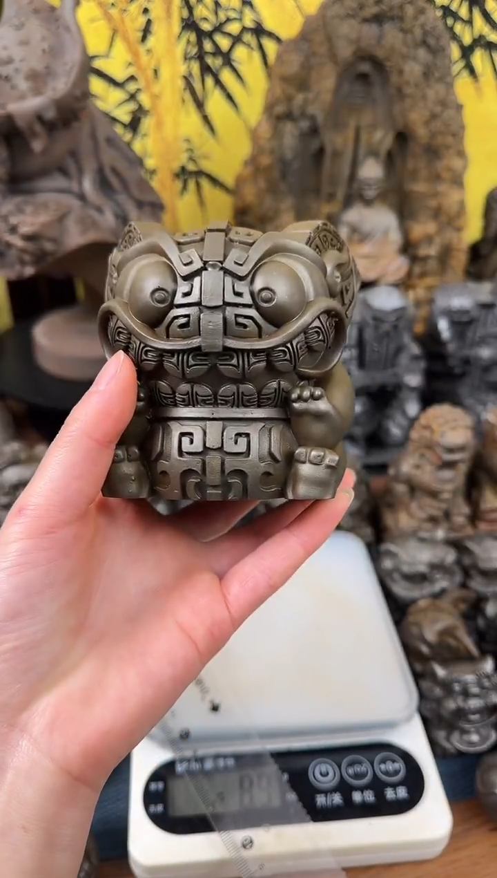 铁精致创意摆件大号吞金兽