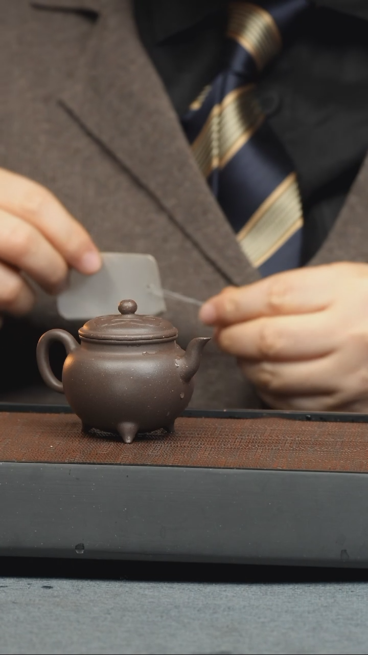 【闪购商品】紫砂茶壶五堂 大彬如意90cc