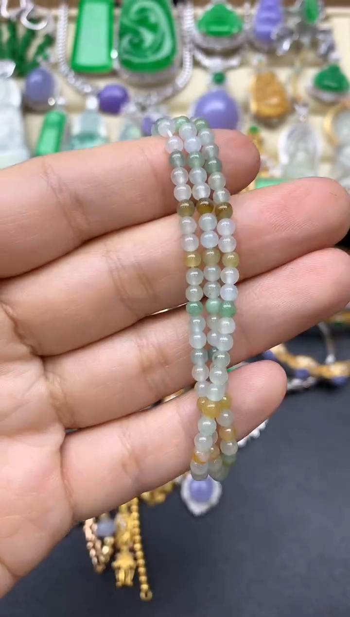 【闪购商品】翡翠手链未镶嵌19-中国好珍宝