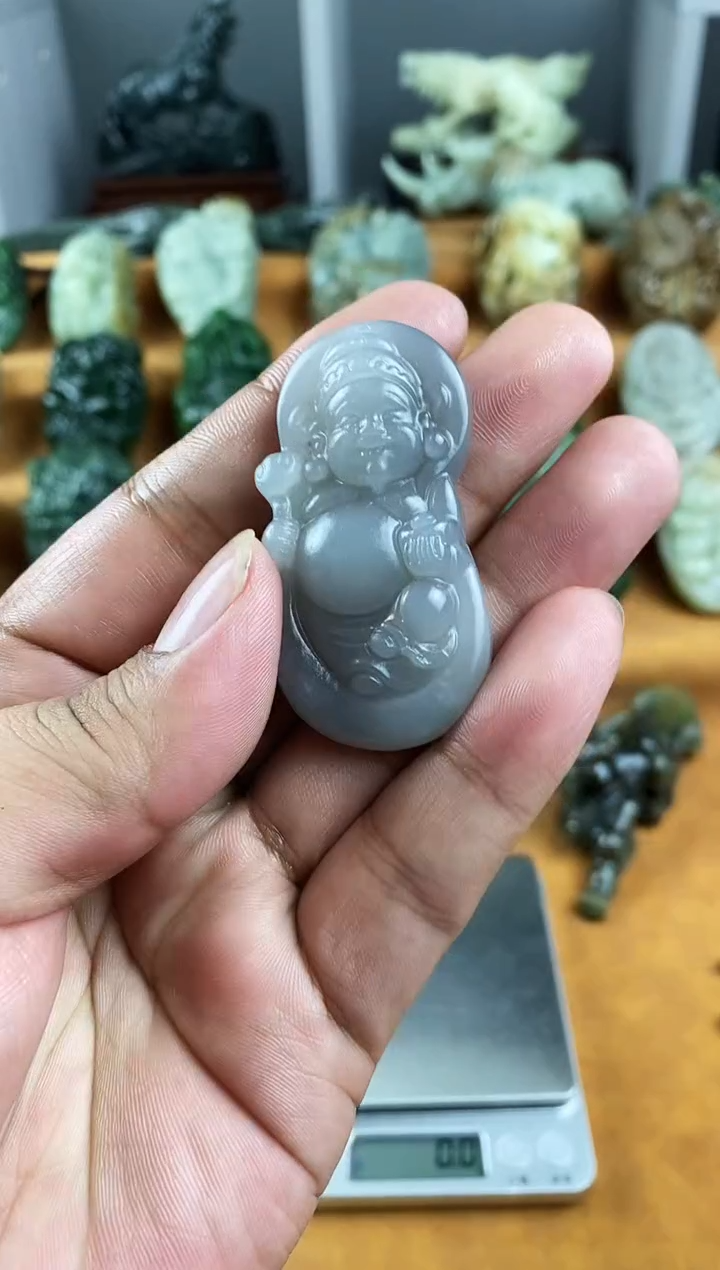 未镶嵌和田玉把件1