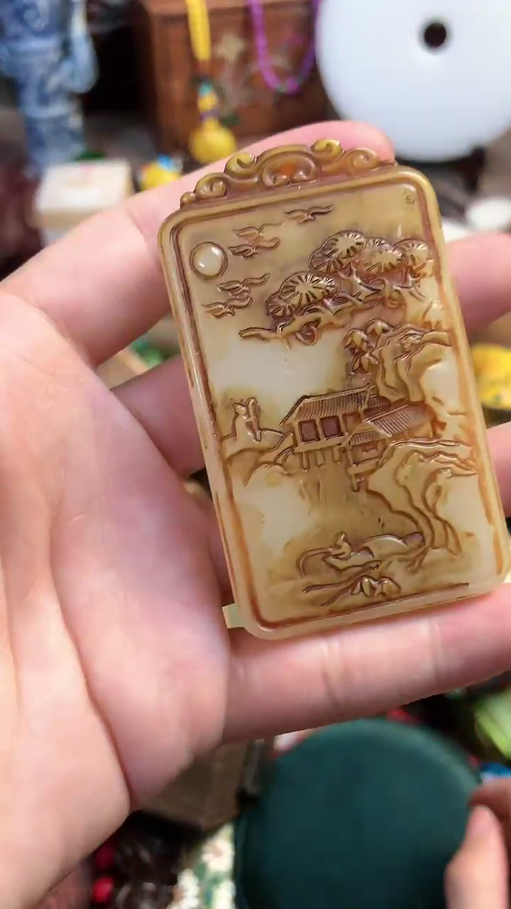 【闪购商品】和田玉颈饰未镶嵌玉瑞专属精选摆件