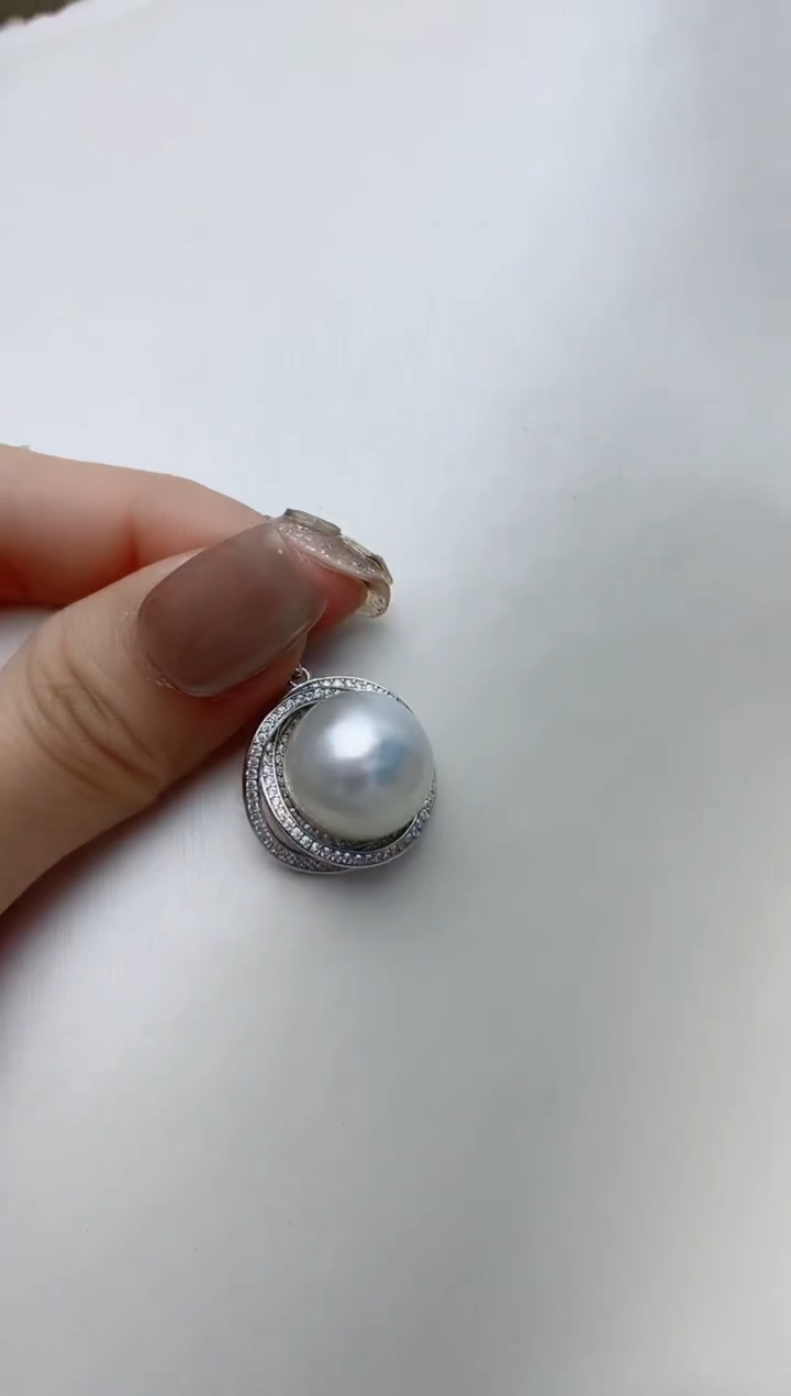 【闪购商品】海水珍珠颈饰银S925镶嵌A148