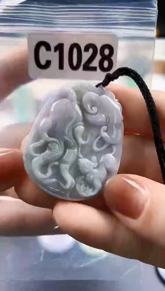 颈饰未镶嵌翡翠天然翡翠吊坠挂件
