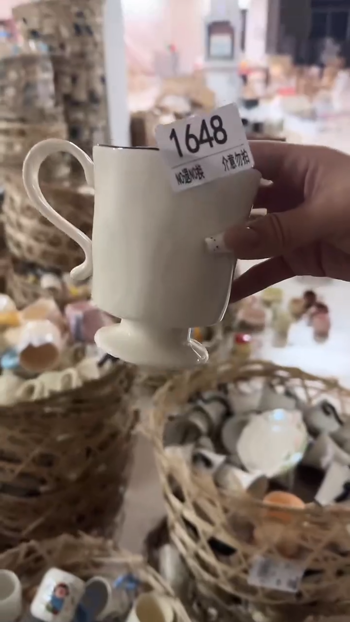 陶瓷手柄款微瑕四单包邮1648