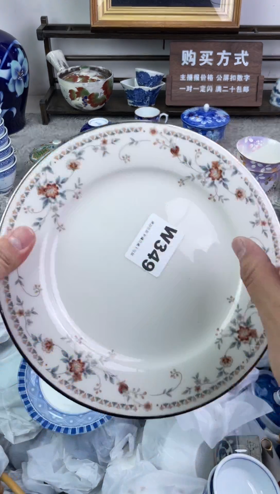 瓷片极*349-W-          