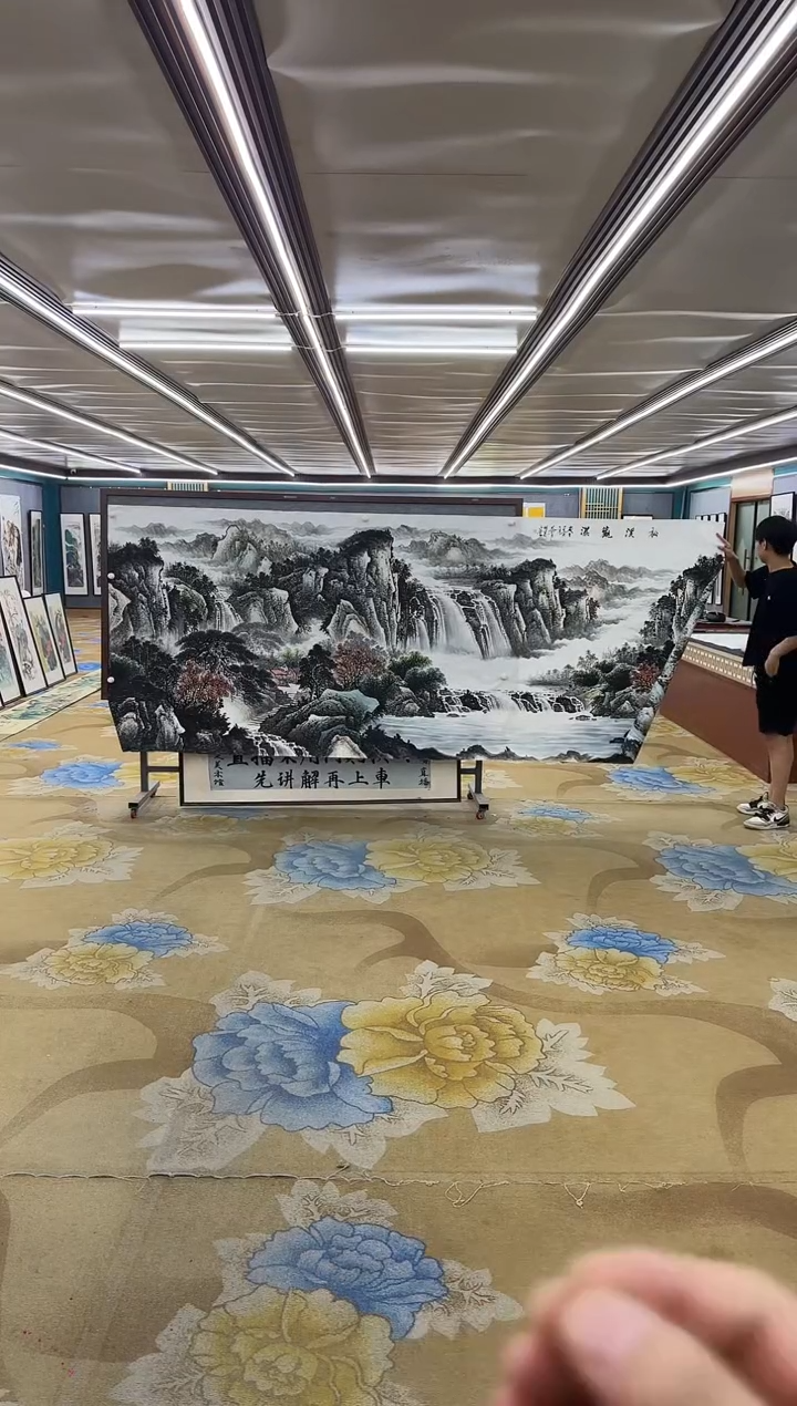 绘画绘画Y-邵明义-大丈二-山水画