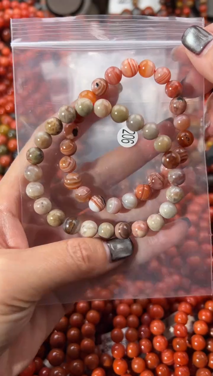 未镶嵌手串南红玛瑙8+