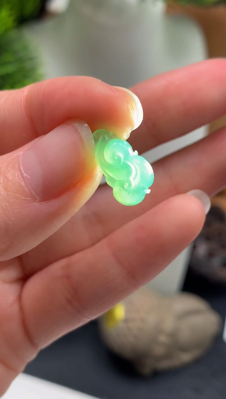 未镶嵌定制翡翠大*姐---125161