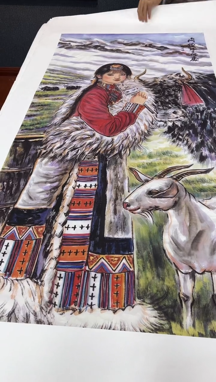 国画九霄甄选国画作品zhb033