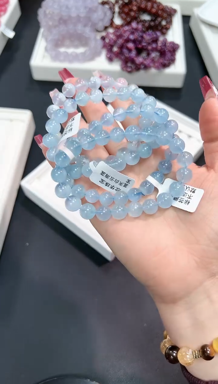 【闪购商品】水晶手串未镶嵌9E多样性发其一/1条默认微瑕