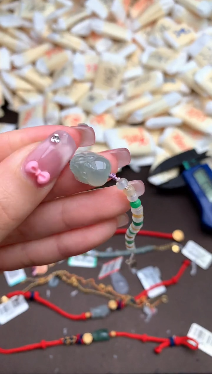 【闪购商品】翡翠手链银S925镶嵌一