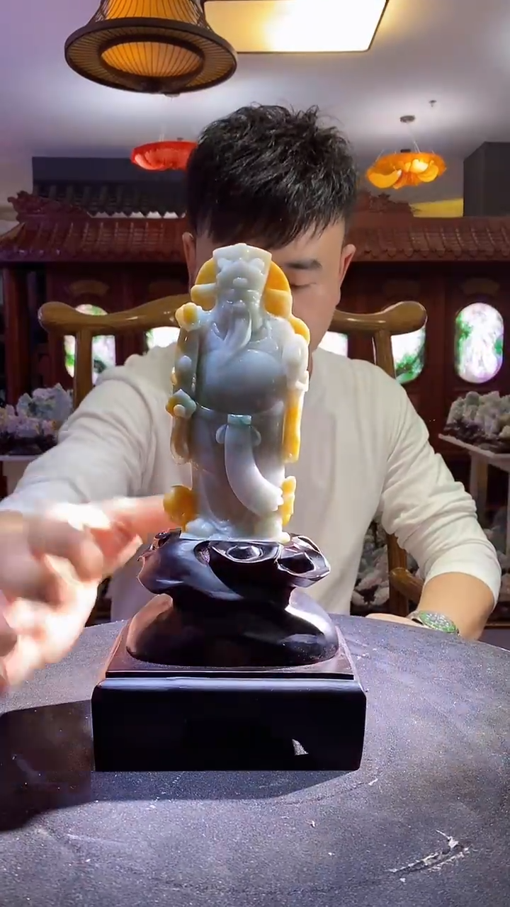 未镶嵌定制翡翠03/1220/W/财神