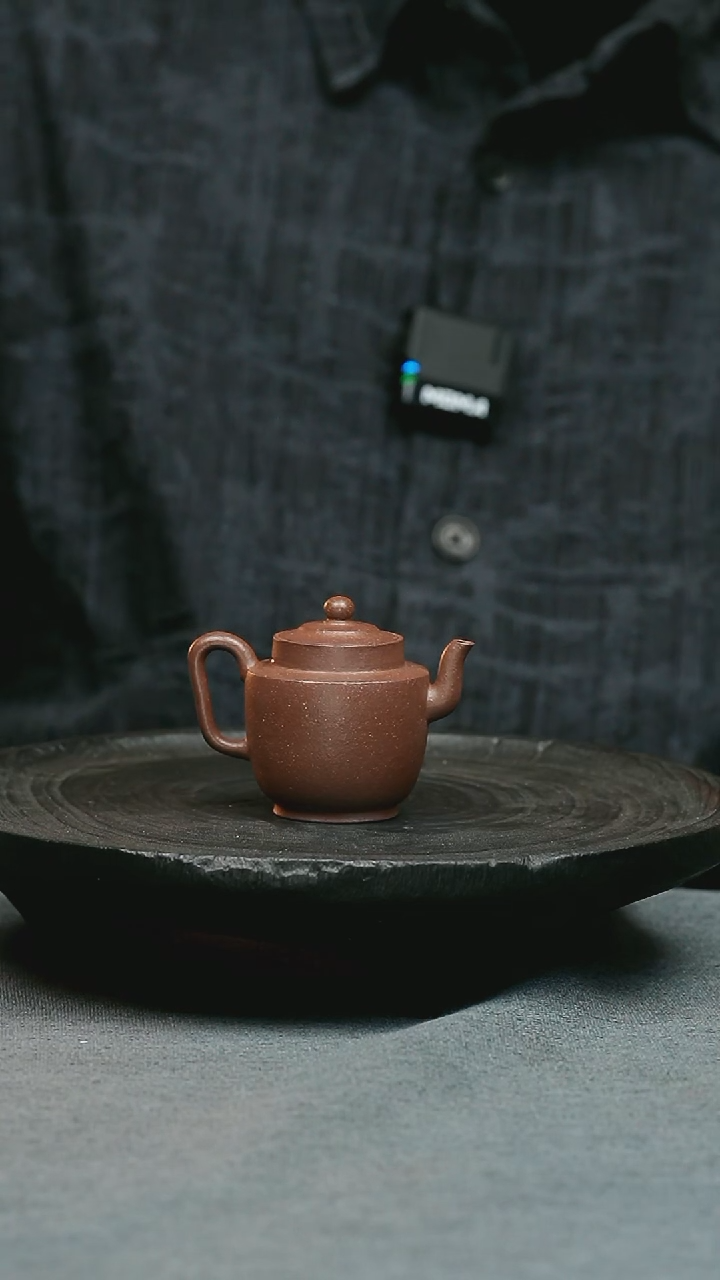【闪购商品】紫砂茶壶五堂 折肩宫灯-时大彬.于茶香室制